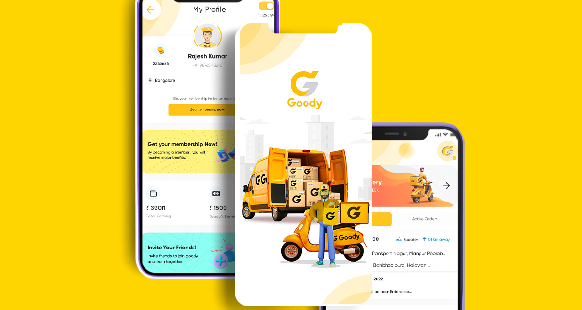 Take more orders with Goody as Driver Partner.